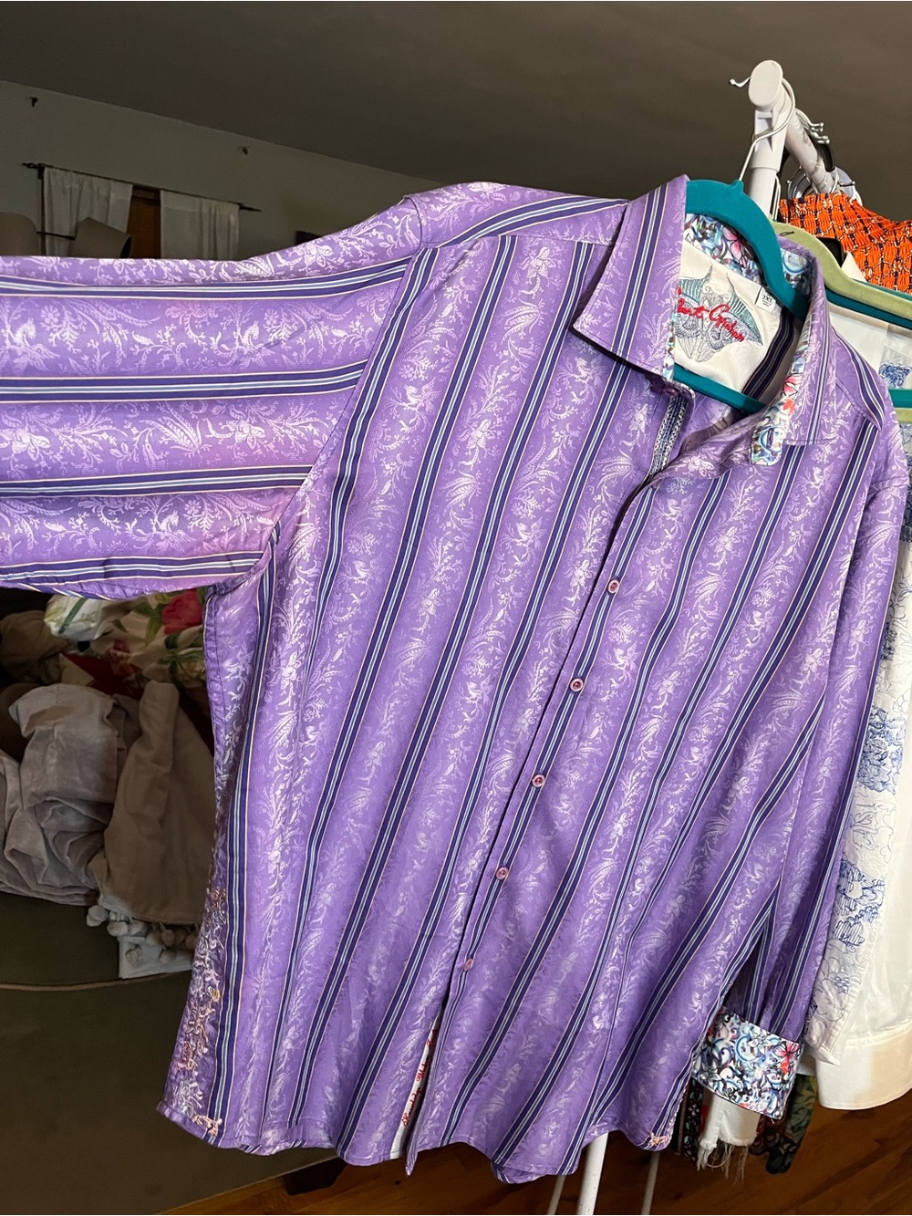 Robert Graham button down💜
